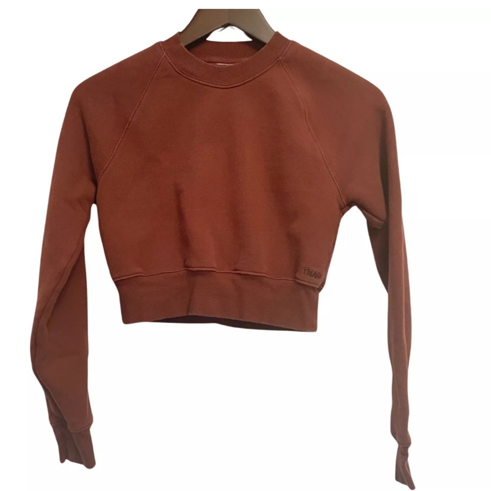 Aritzia TNA Crop crewneck pulloever Sweatshirt XS